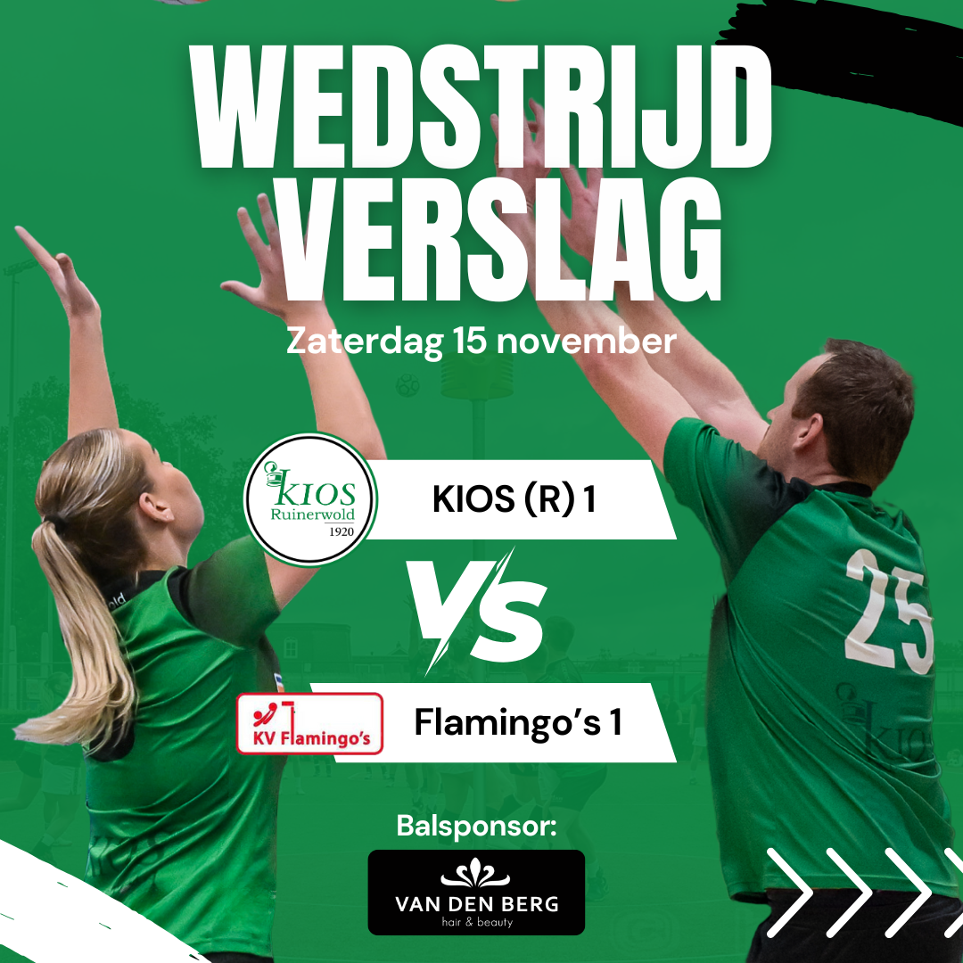 KIOS 1 houdt punten in Ruinerwold in duel tegen Flamingo’s