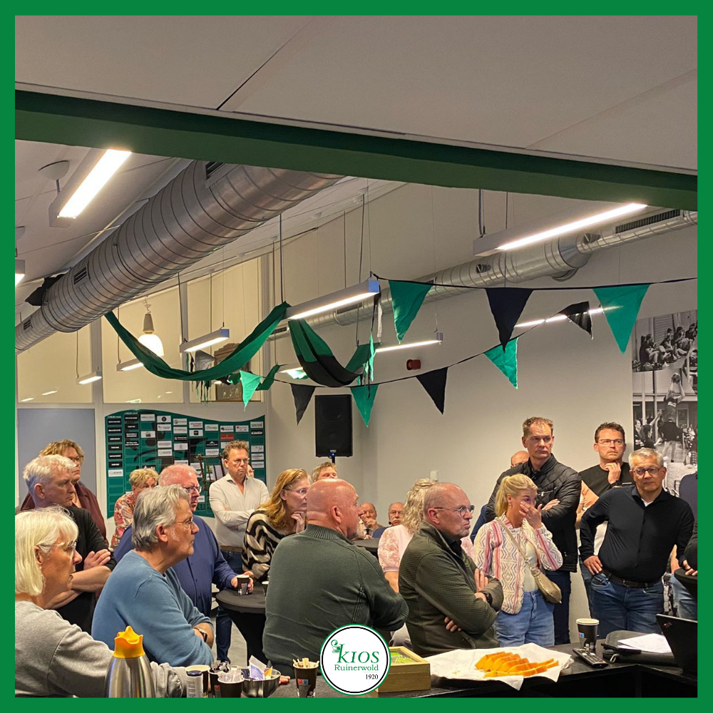 Een geslaagde sponsoravond