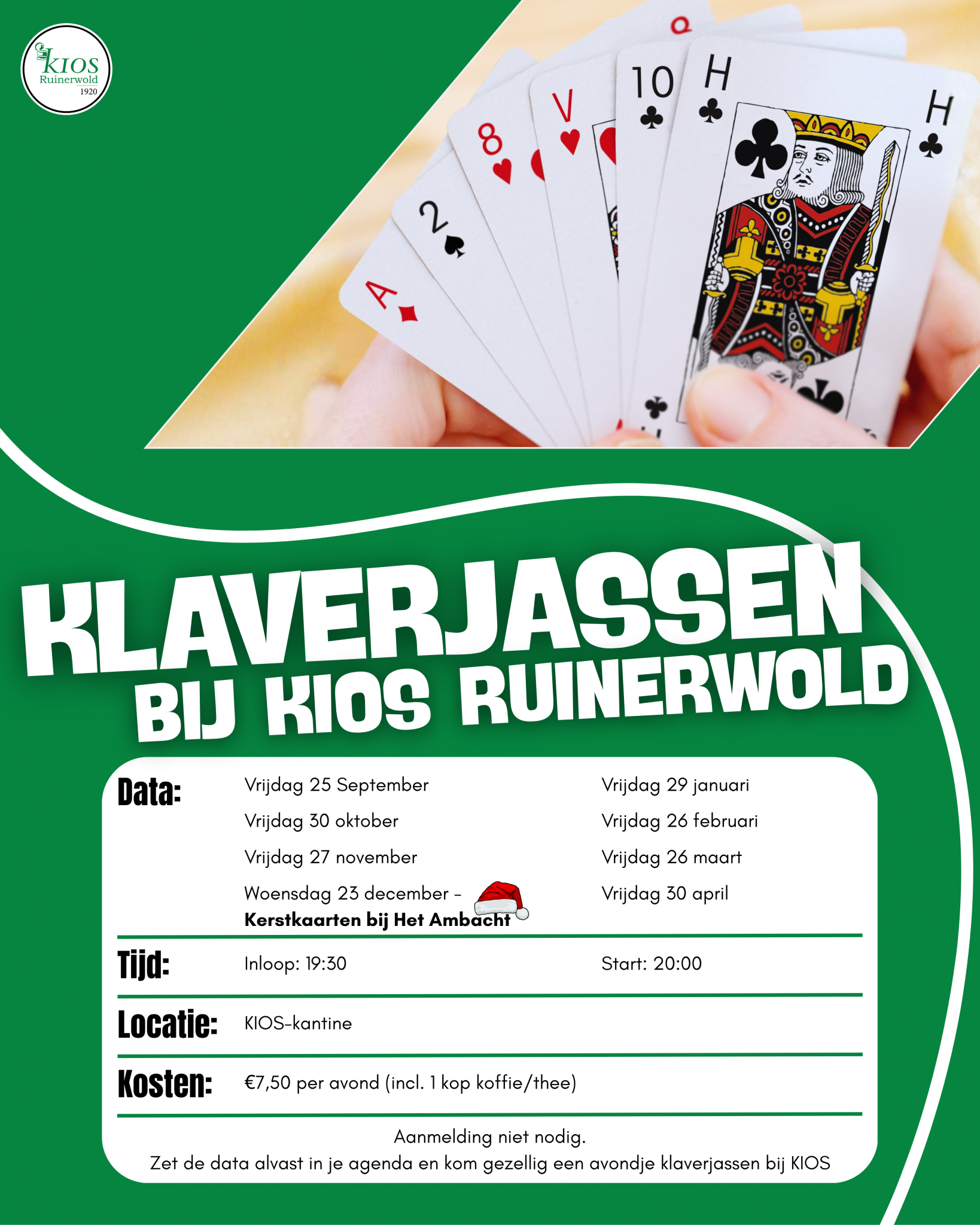 KIOS Klaverjassen