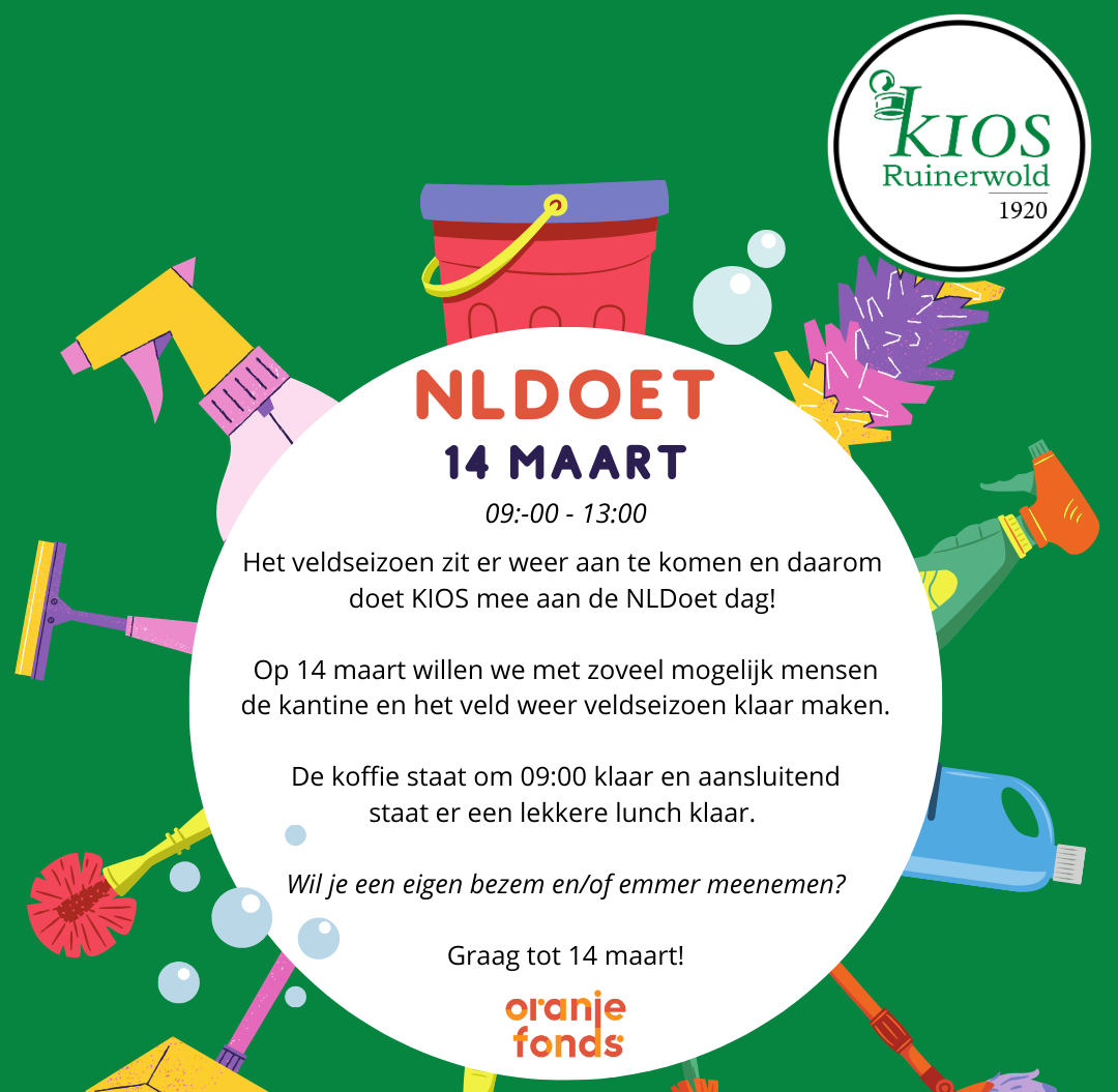 14 maart: NL Doet!