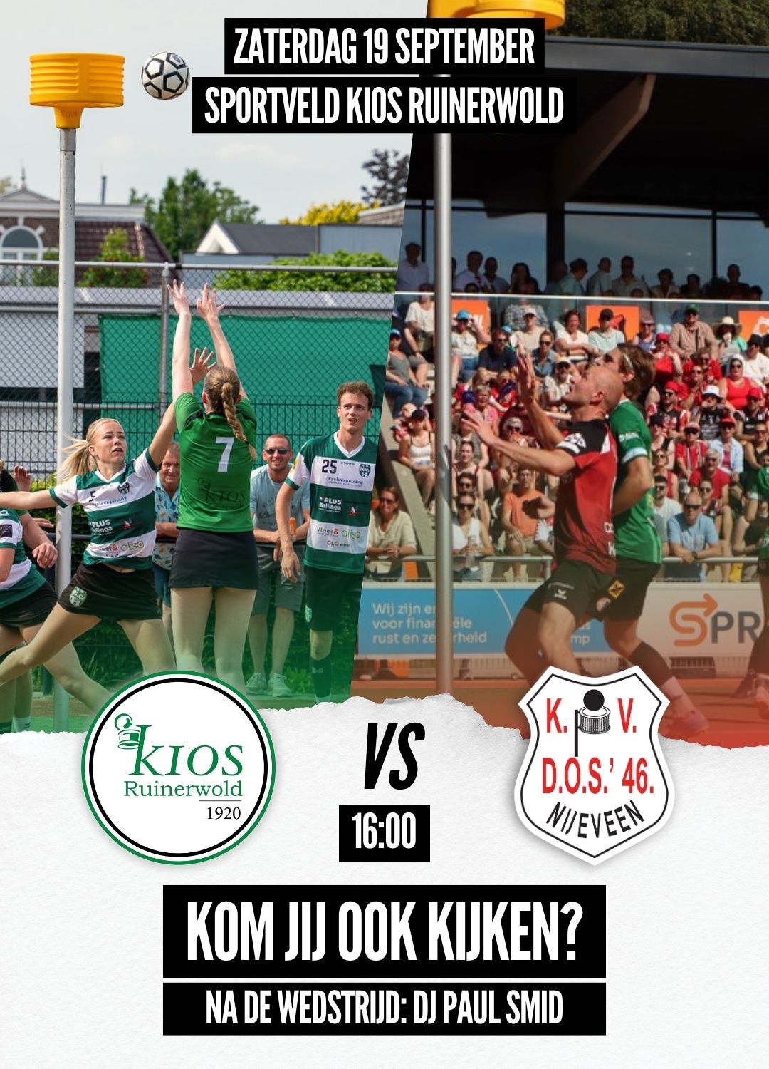 Kom KIOS op 19 september aanmoedigen!