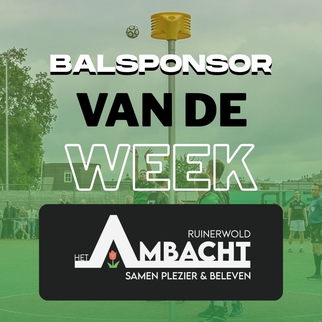 Het Ambacht is deze week onze balsponsor!