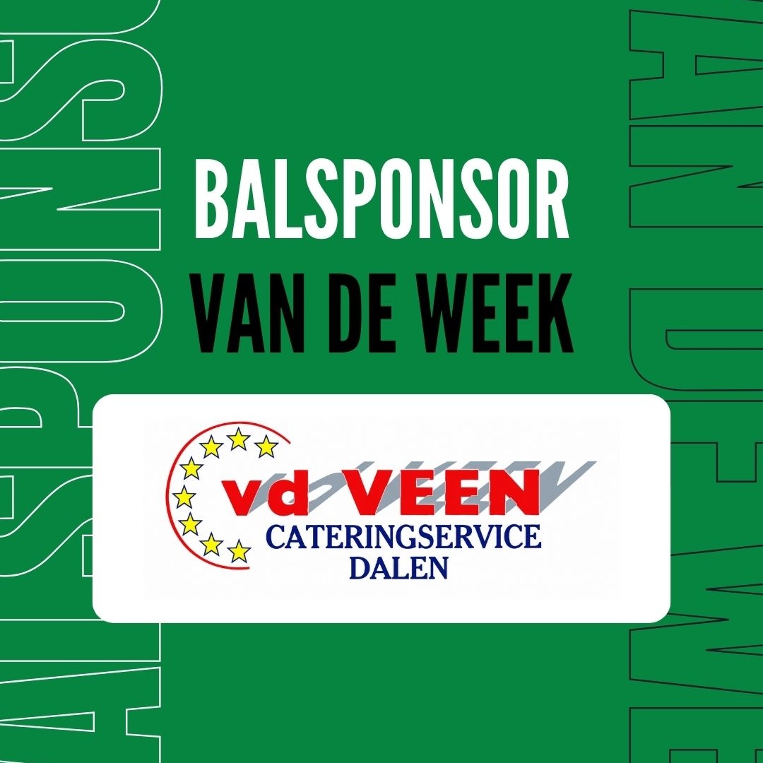 Balsponsor van de week: vd VEEN cateringservice Dalen!