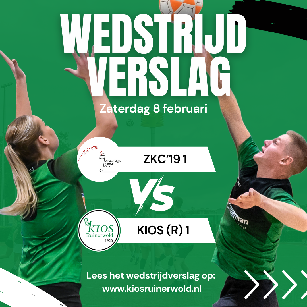 KIOS toont veerkracht en wint de Derby van De Wolden