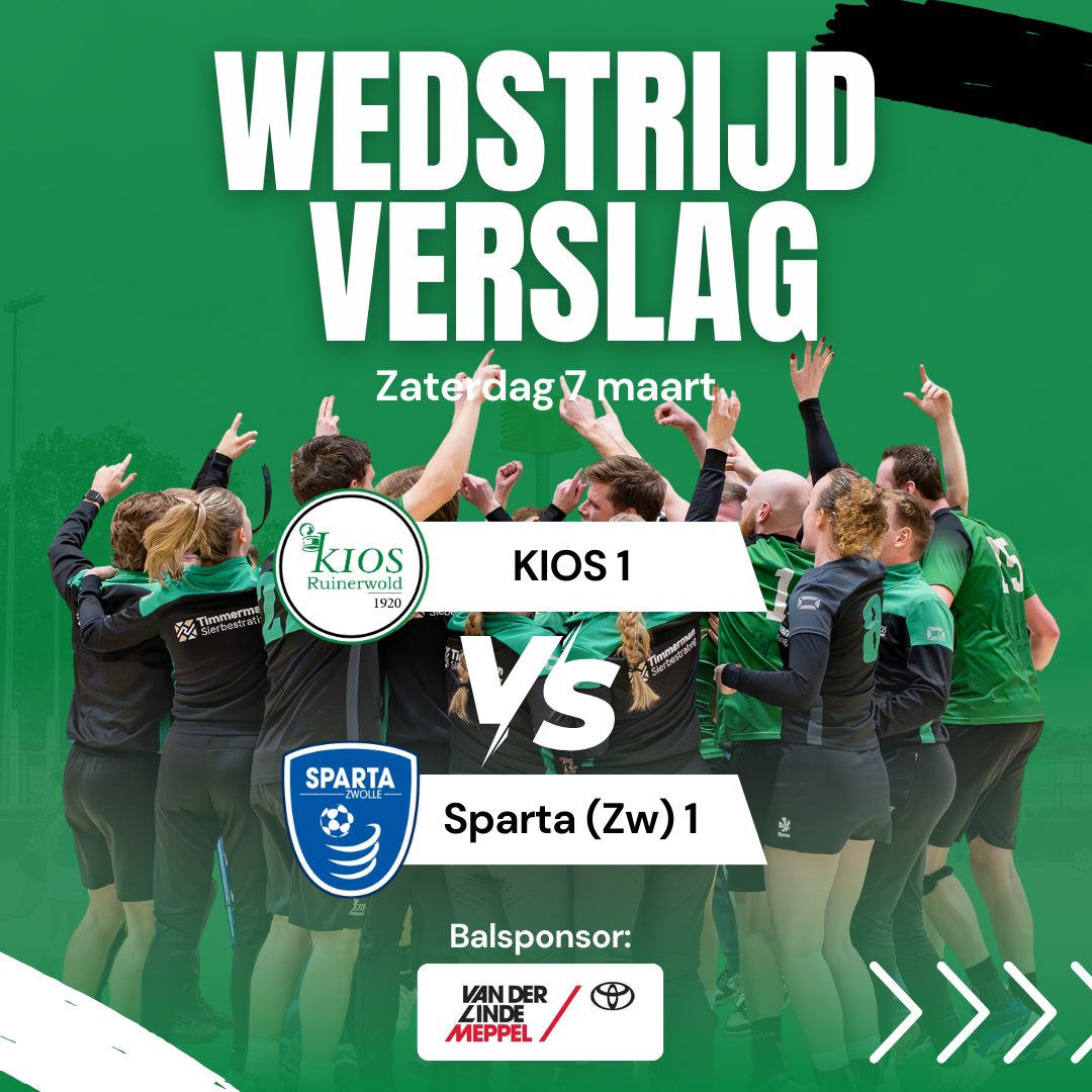 KIOS is Kampioen!!!
