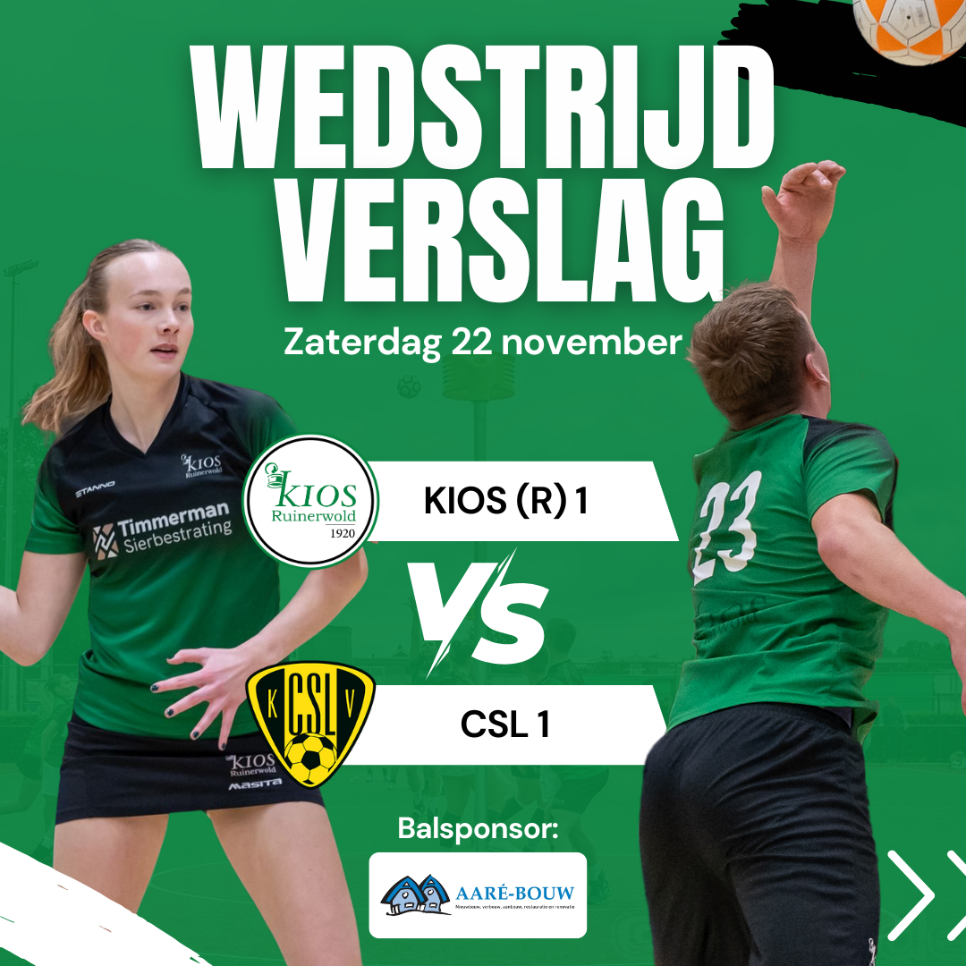 KIOS laat veerkracht zien in doelpuntrijk duel tegen CSL